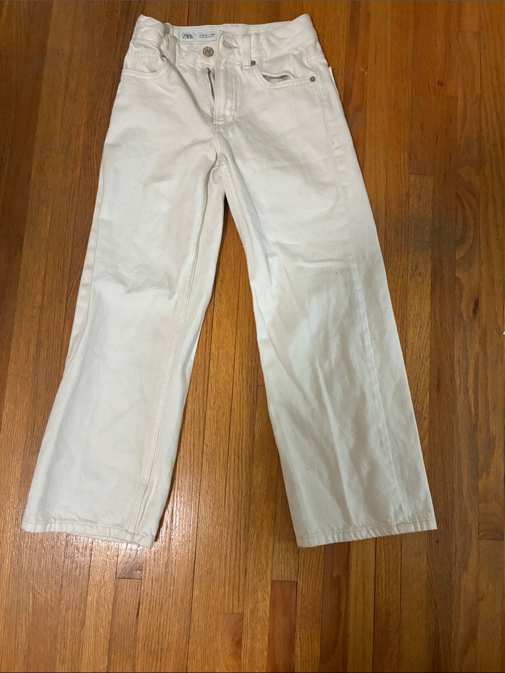 Zara Girls Jeans in White